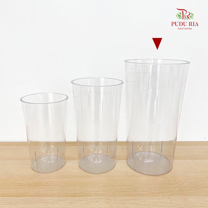 Acrylic Cylinder Plastic Vase