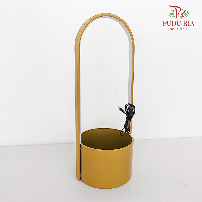 23C11-1 Gold Pot (With LED Light)