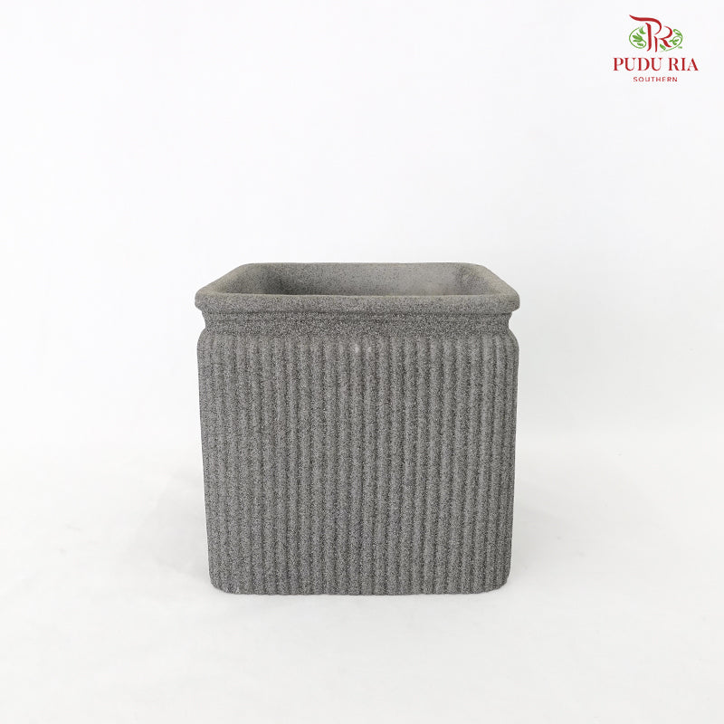 Big Medium Grey Pot - Pudu Ria Florist Southern