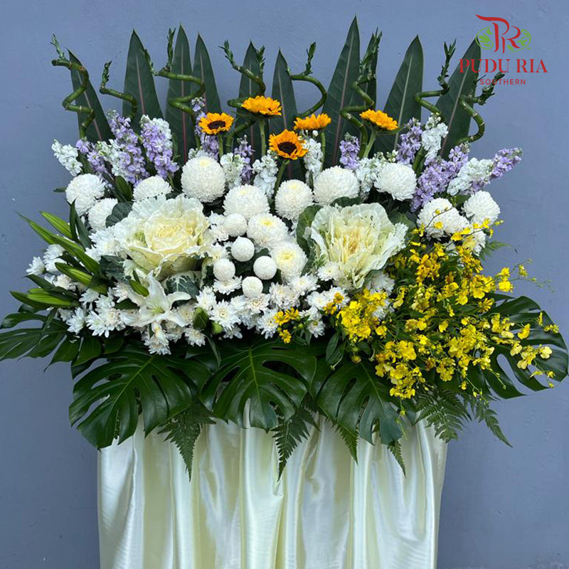 Condolence Flower Arrangement Stand #20