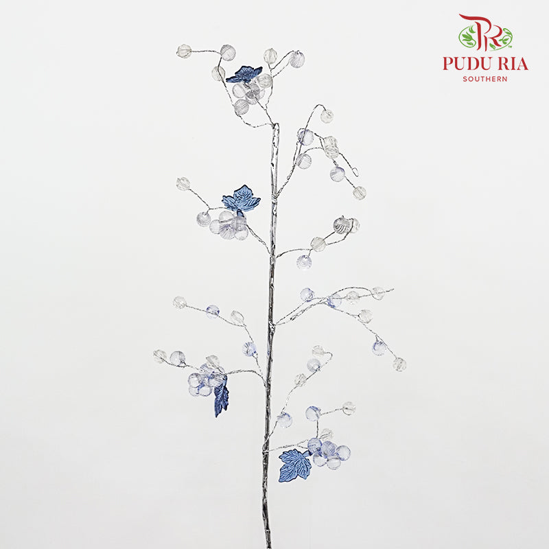 CNY Artificial Accessories - Light Blue (5 Stems)