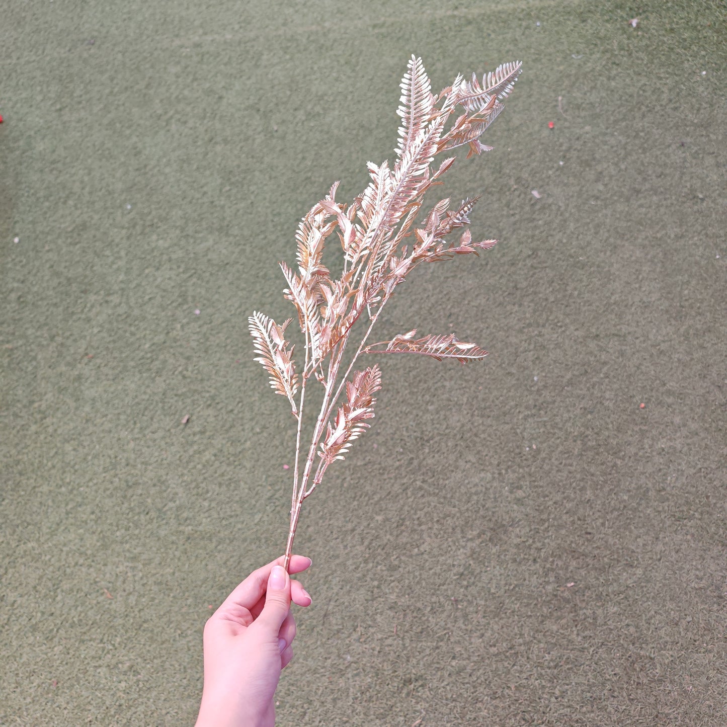 Gold Leaf Deco/ Ilex Spray