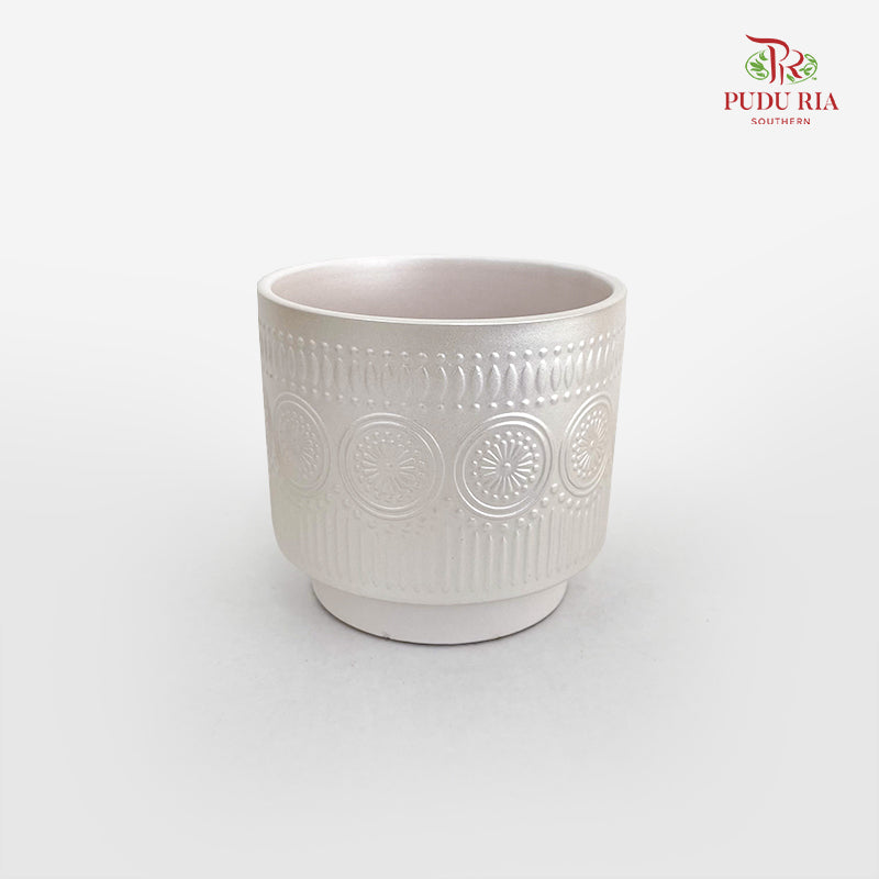 YS-5561 Pearl White Pot