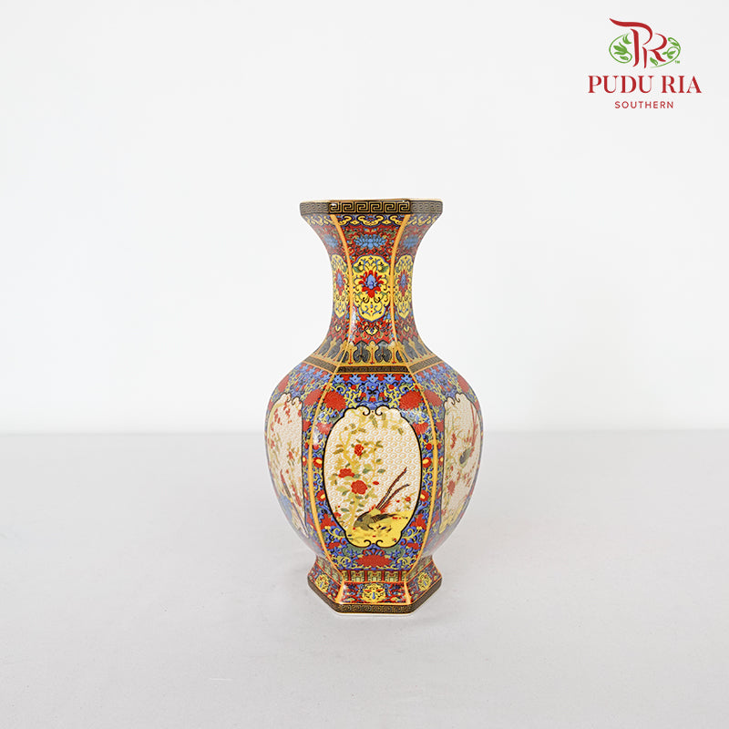 A90 Qing Qianlong Ceramic Vase#2