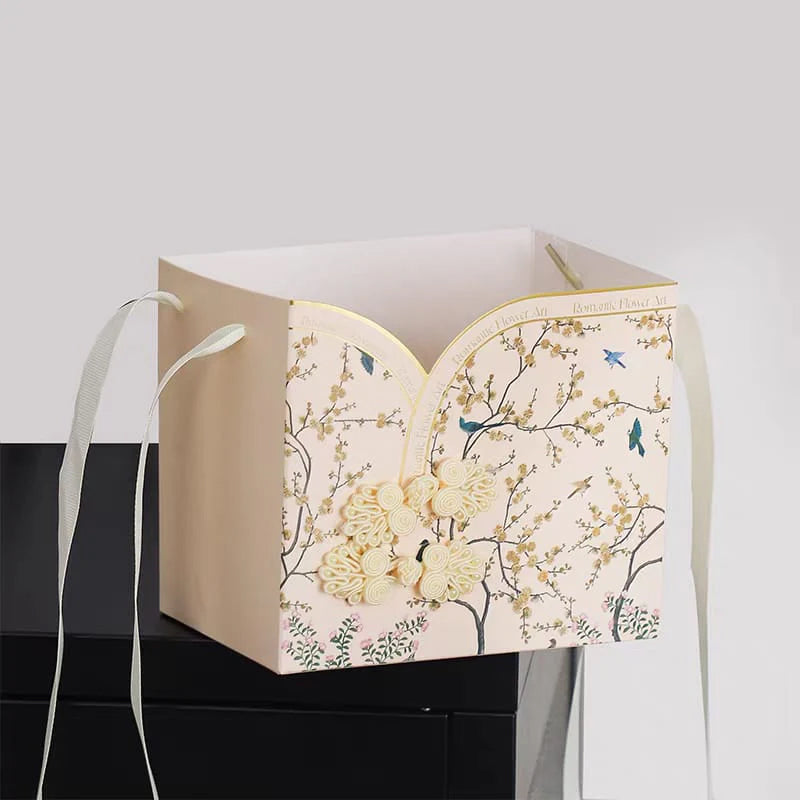 Craft Paper Bag (500g) 华韵中式花盒 - FBB101