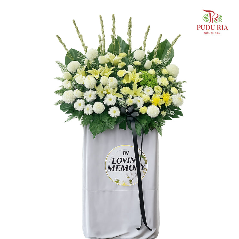 Condolence Flower Arrangement Stand #28