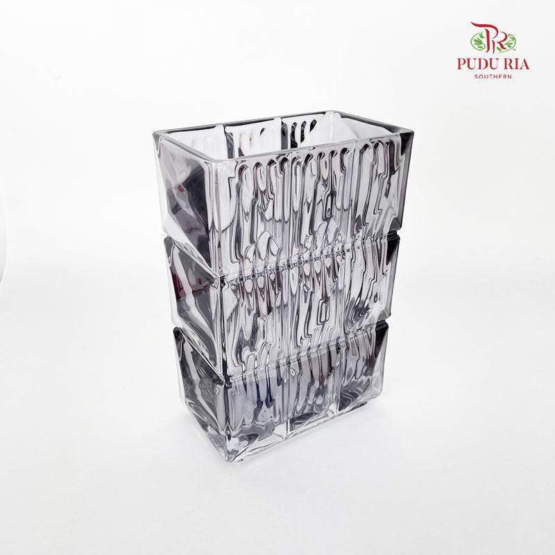 Rectangle Fluted Vase