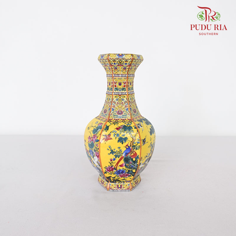 A90 Qing Qianlong Ceramic Vase#1