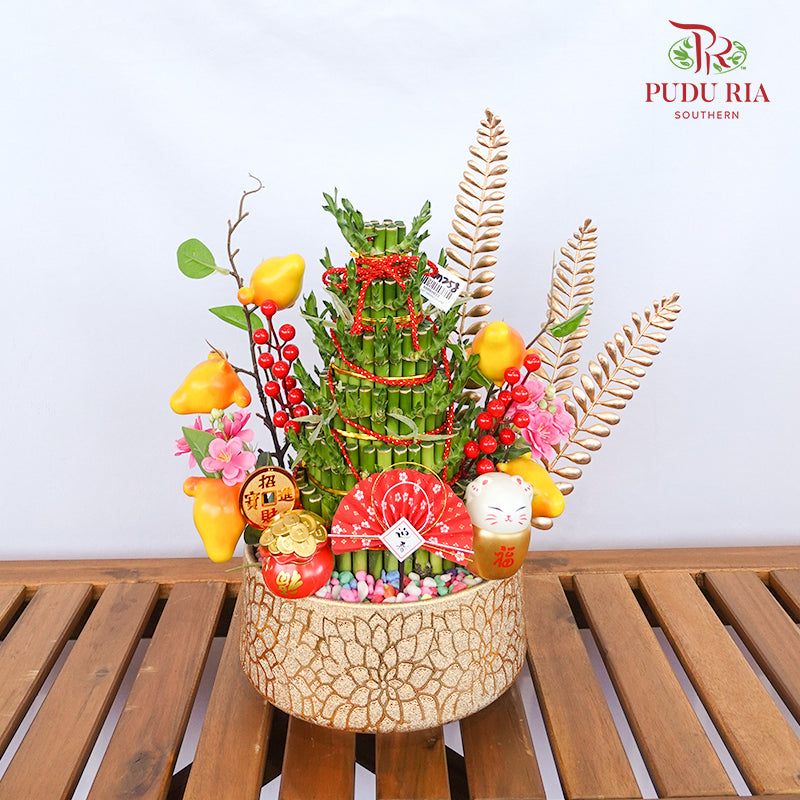 CNY Potted Plant Arrangement 2024#61