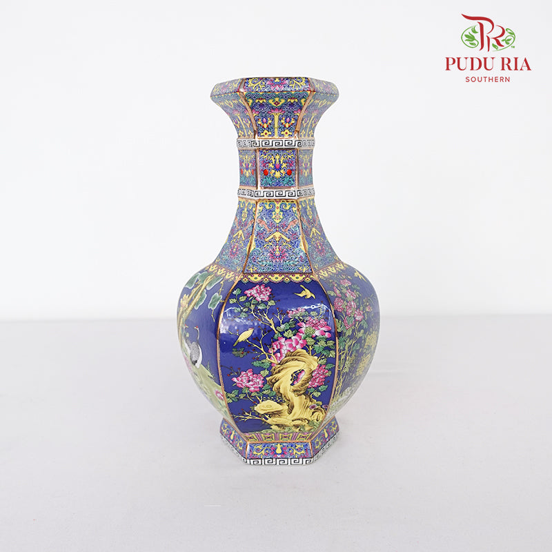 A90 Qing Qianlong Ceramic Vase#3
