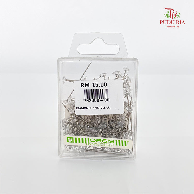 Diamond Pins (Clear)