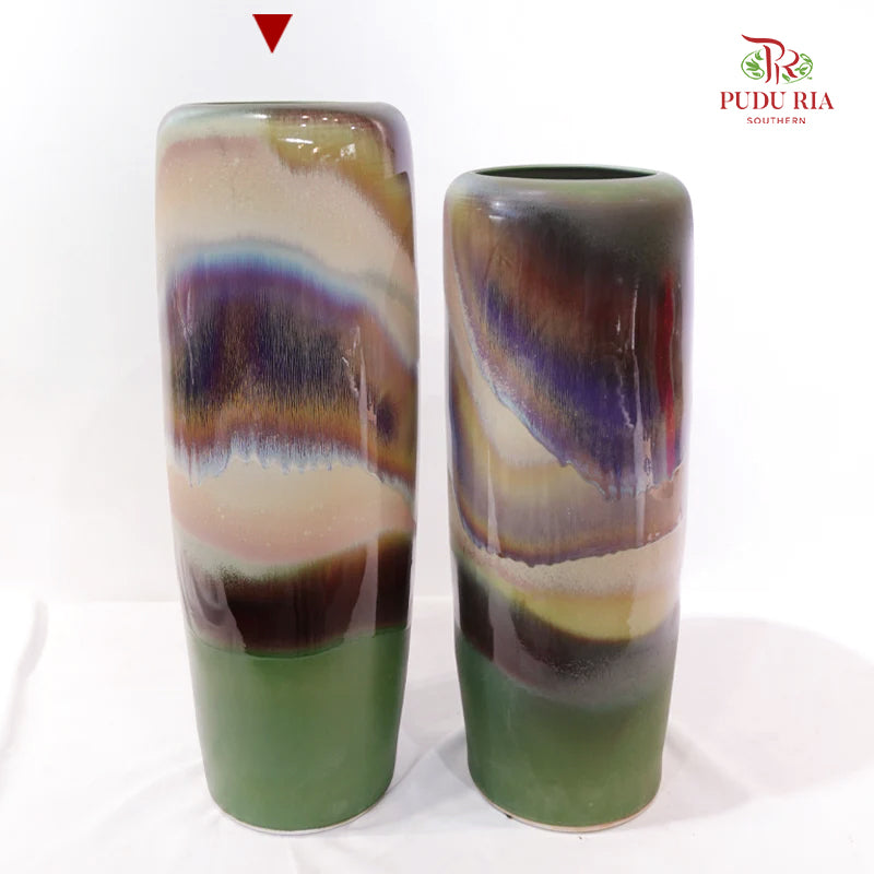 ZZY-F003&2-40 Earth Tone Vase