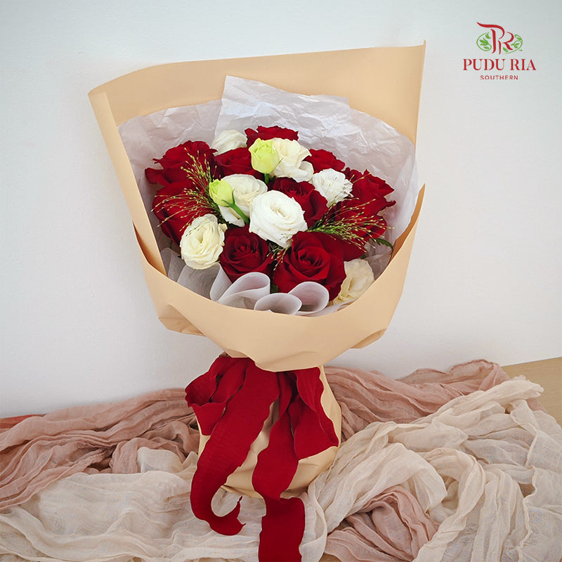 Red Rose Bouquet - 10 Stems