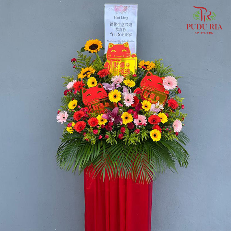 Grand Opening Flower Stand #15