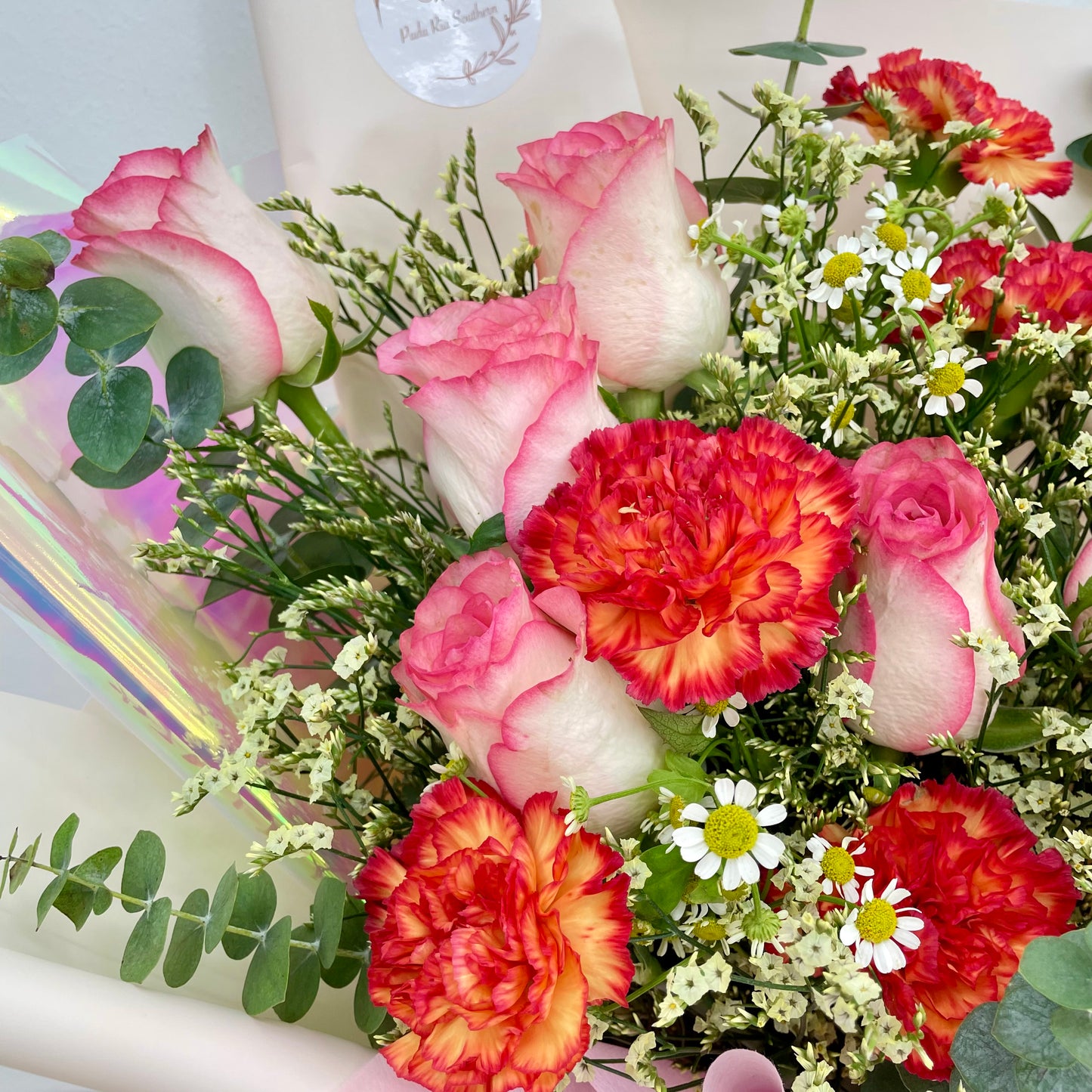 Carnation & Rose Bouquet