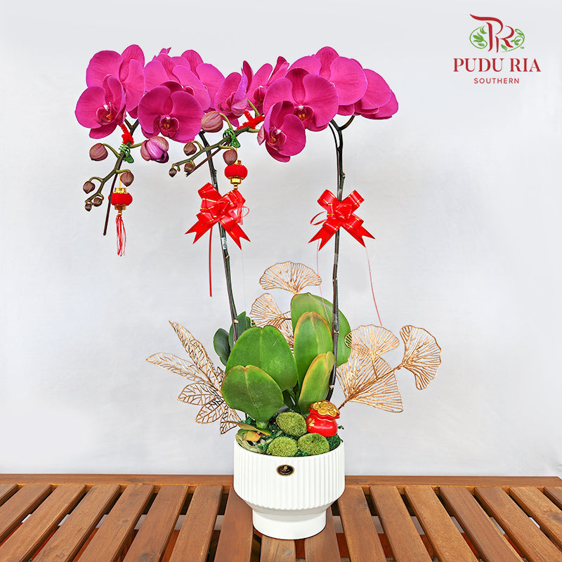 CNY Potted Plant Arrangement 2024#67