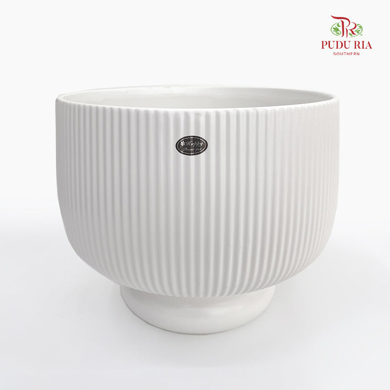 HCZ-599 MW White Pot