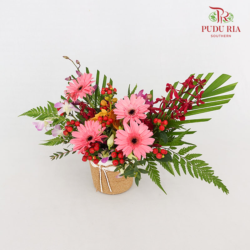 Flower Basket Arrangement #2