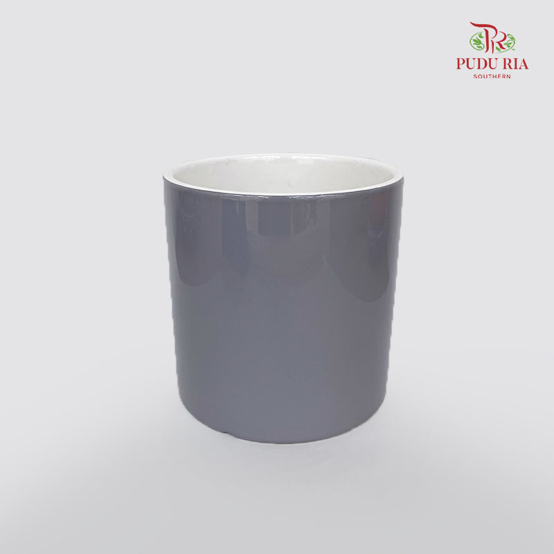 Ceramic Grey Pot