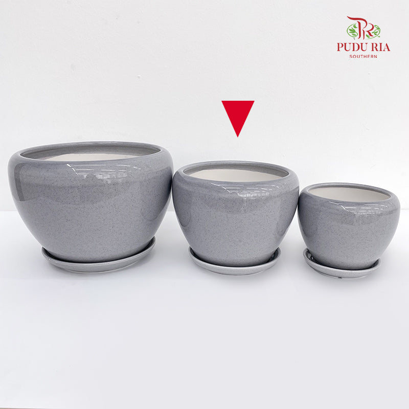 GS-9 Dark Grey Pot