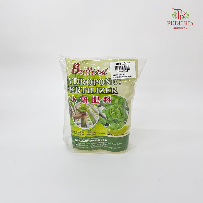 BS Hydroponic Fertilizer Set (120ML)