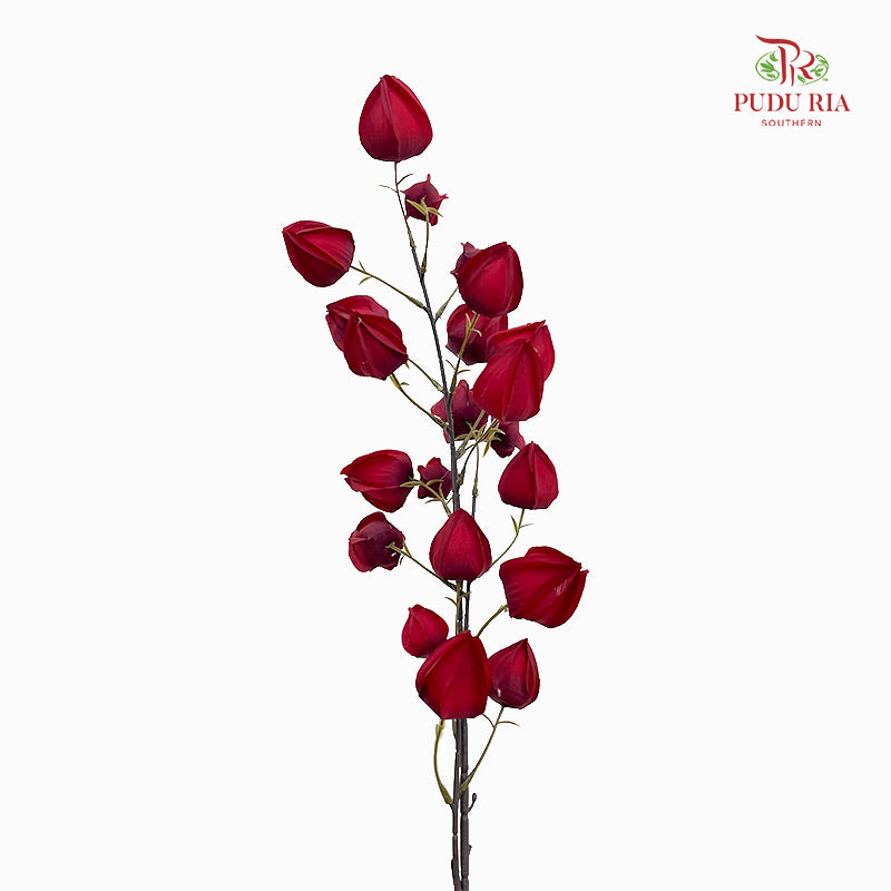 CNY Artificial Golden Berry Spray Red - (3 Stems)