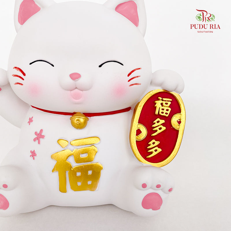 8` PVC Lucky Cat 福多多-招财猫存钱罐 - FBA140#1