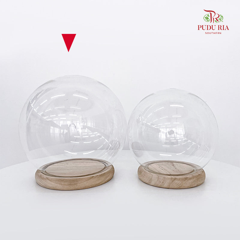 Round Cloche Bell Jar (18CM - 22CM)