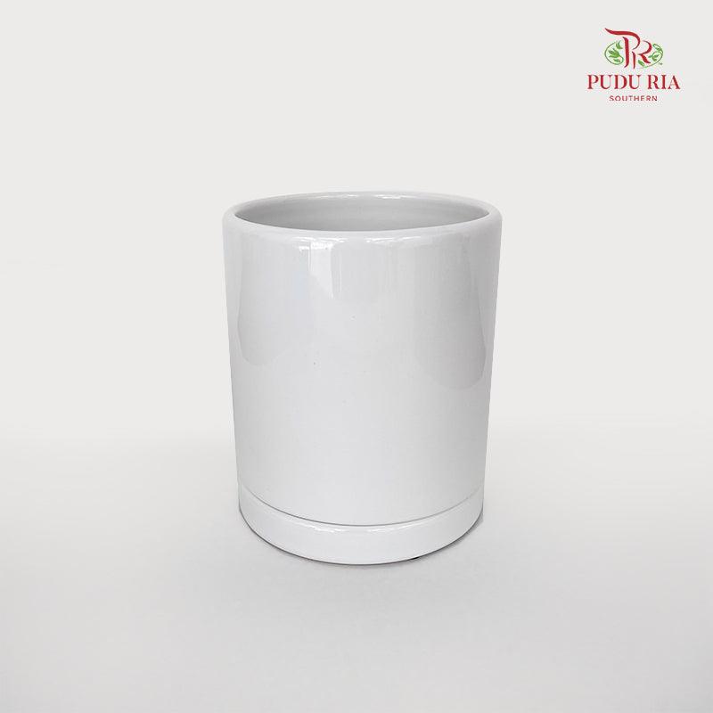 TX - YH28 White Pot