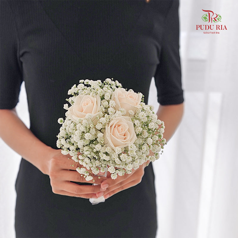 Rose Bridesmaids' Bouquets