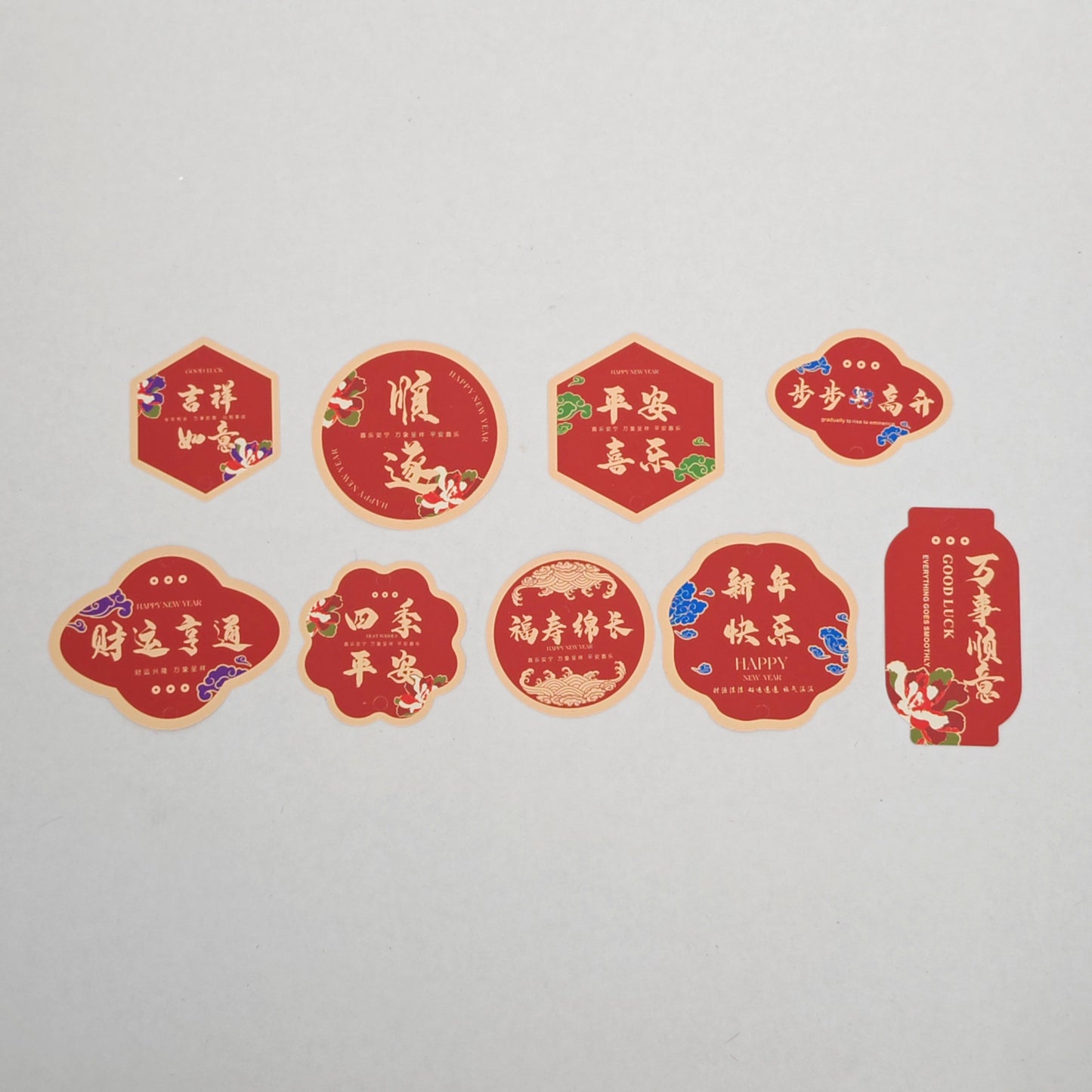 CNY Hanging Cards - Auspicious Cloud