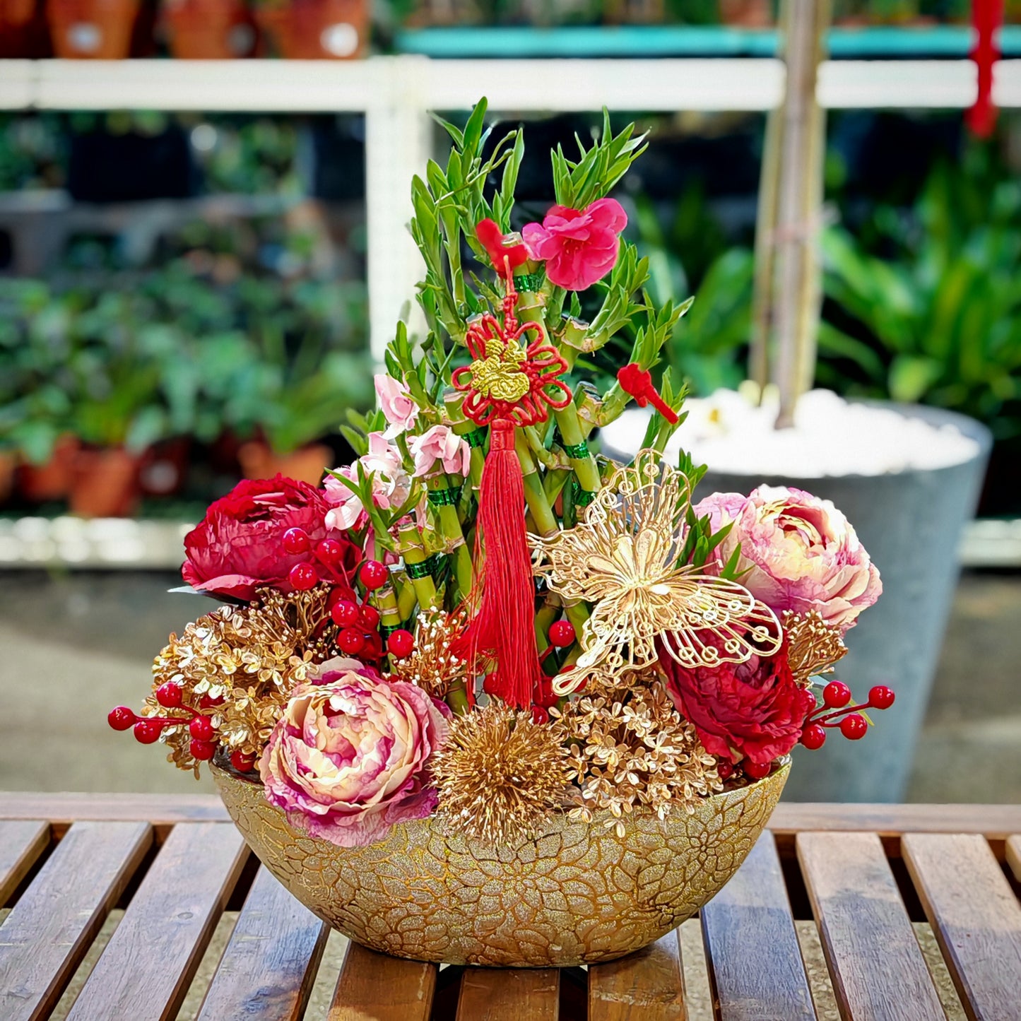 CNY Potted Plant Arrangement 2025#38