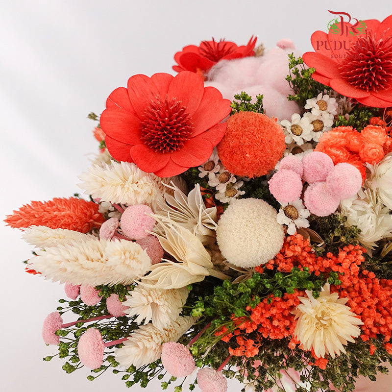 Dried & Preserved Flower Wedding Bouquet - Pudu Ria Florist Southern
