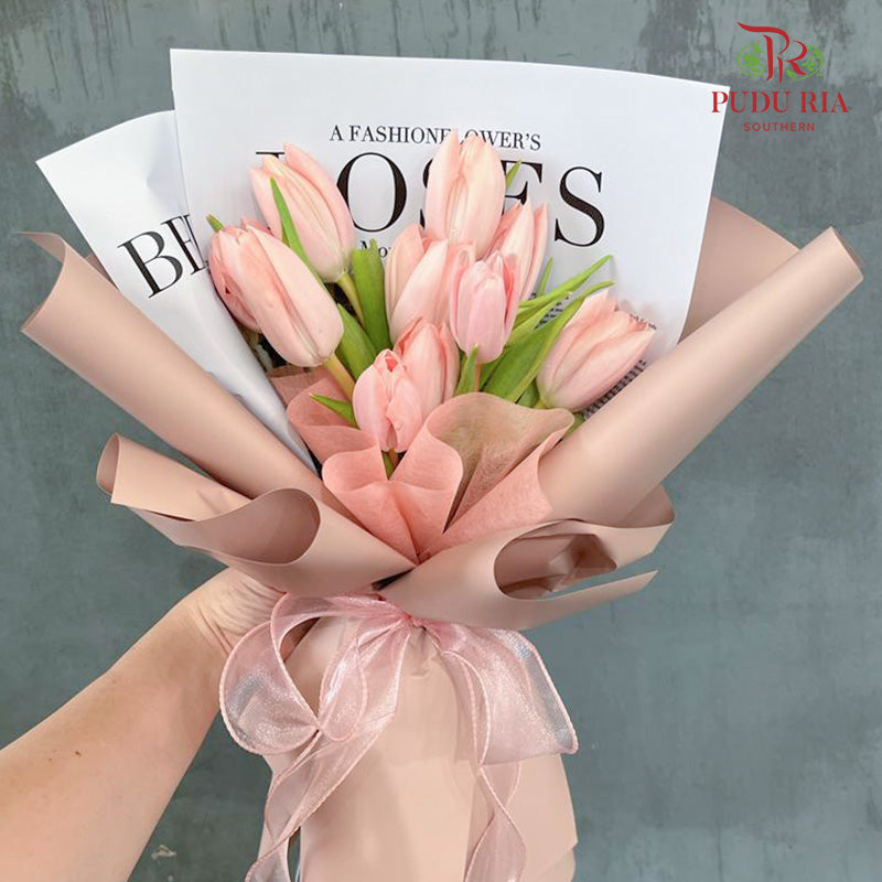 Tulip Bouquet (10 Stems) - Pudu Ria Florist Southern