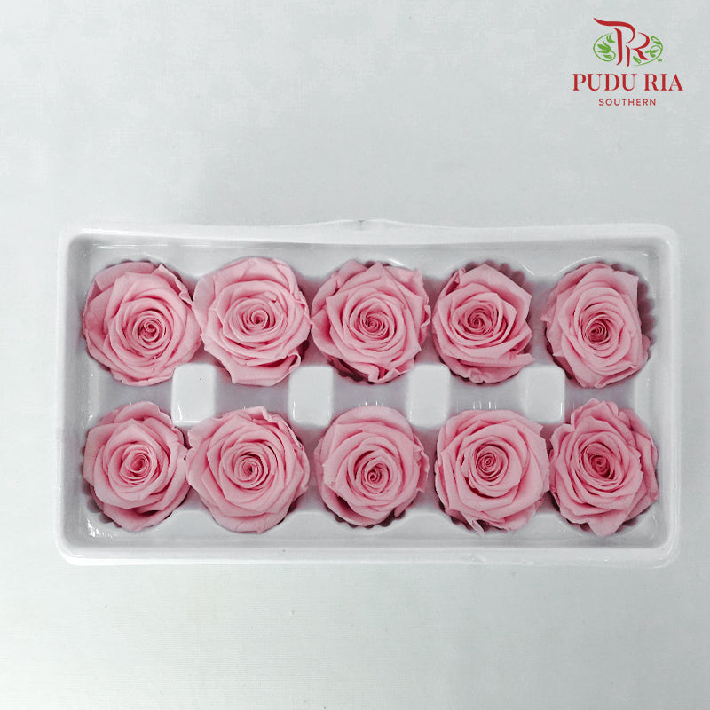 10 Bloom Preservative Rose - Pink - Pudu Ria Florist Southern
