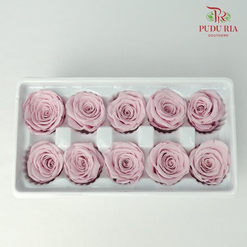 10 Bloom Preservative Rose - Soft Purple - Pudu Ria Florist Southern