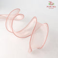 10'Y Organza Ribbon 4cm Light Pink- FRB079#3 - Pudu Ria Florist Southern