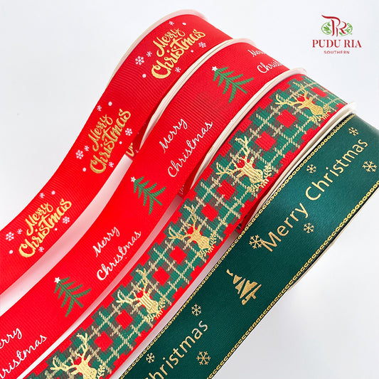 Christmas Ribbon Grosgrain  - FRB121