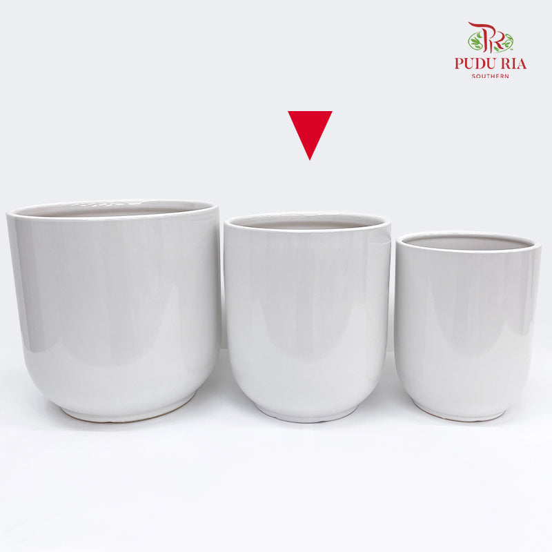 PD-3013 White Pot