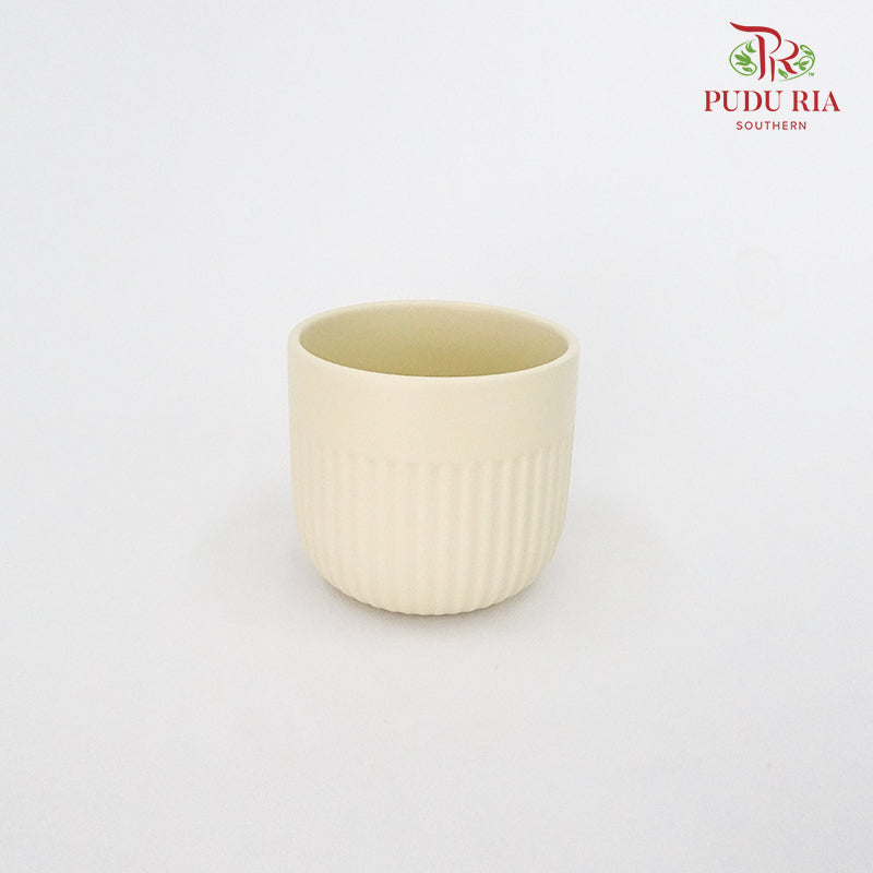 Asst Pot Cream - S - Pudu Ria Florist Southern