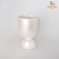 Pearly White Pot - L - Pudu Ria Florist Southern