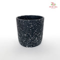 Black Stone Cement Pot