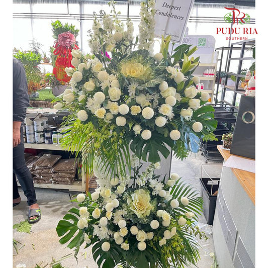 Condolence Flower Arrangement Stand #23