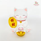 7.5' PVC Lucky Cat 元宝-招财猫存钱罐 (母子款)  - FBA141#1