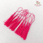10' U Mini Tassel Chery Pink
