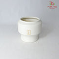 ZF-282 White Pot (M) - Pudu Ria Florist Southern