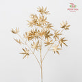Gold Artificial Maple Leaves (Per Stem)