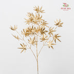 Gold Artificial Maple Leaves (Per Stem)