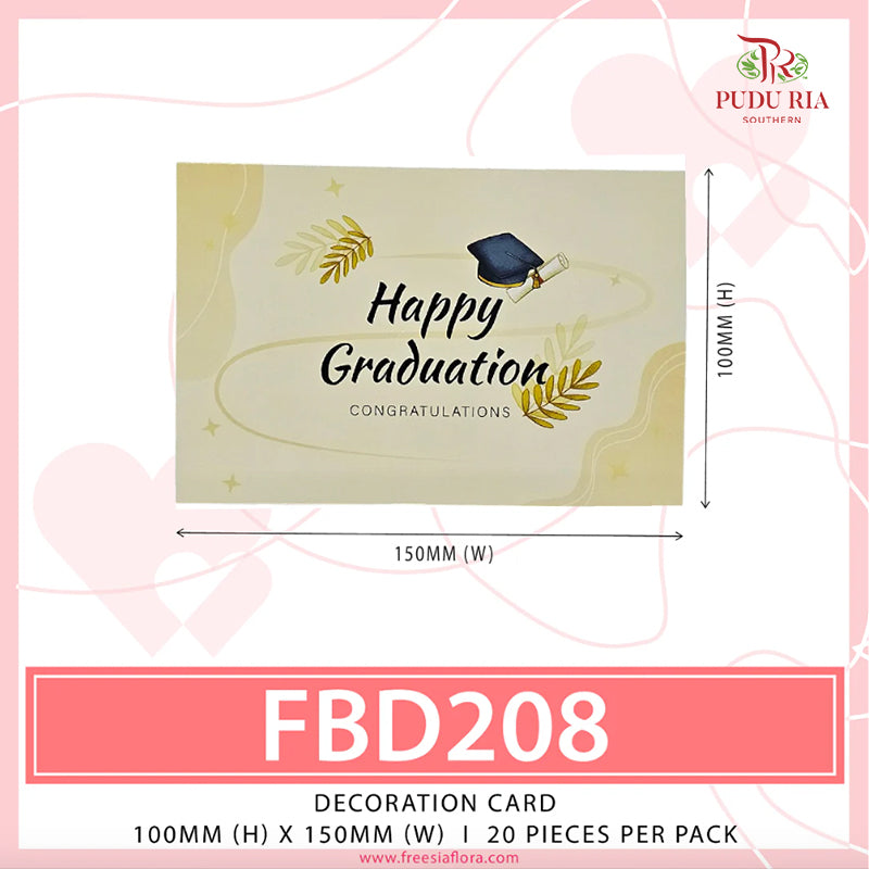 Happy Graduation - FBD208
