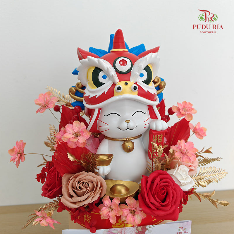Grand Opening Lucky Cat Arrangement #9
